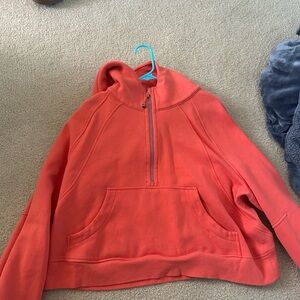 orange lululemon scuba